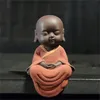 Roxo Sand Tea Spoil Little Monk Zen significa Set Accessories Home Decorative Art 210318