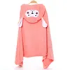 childrens hapted poncho ręczniki