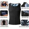 Taillentrainer, Schweißweste für Herren, Kompressionskorsett, schlankmachender Body Shaper, Sauna-Tank-Top, Trainingsshirt, Faja Shapewear