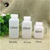 30 60 100 120 ml Sealed Plastic Empty Square bottle Chemical liquid sample packaging Containersgood qty