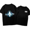 Anime Sword Art Online T Shirt Plus Storlek Toppar Tees Summer Tops Kirito Mens Cosplay Tshirt Streetwear T-shirt Boys Kläder G220223
