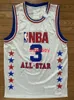 Cousu 1987-88 Jersey 2003 All Star Allen Iverson New Embroidery Jersey Taille XS-6XL Personnalisé N'importe quel Nom Numéro Maillots de Basketball