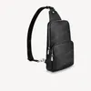 2021 Avenue Sling Bag Mannen Crossbody Mannen Casual Sportieve Schoudertassen N41719 Mannelijke Borst Pak Luxe Messenger Mode Handtas Echt Taiga Leer Canvas M30443 N40097