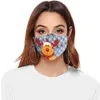 Ny Unisex Mask 3D Cartoon Snowman Christmas Print Tvättbara Andningsbara Hängande Öronmaskor