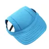 Dog Hat With Ear Holes Pet Baseball Cap Windproof Travel Sports Sun Hats Headdress For Puppy Large Pets Outdoor Accessories Apparel