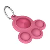 Porte-clés Push Bubble Housse de protection pour Airtags Air Tags Localisateur Tracker Étuis de protection en silicone Dispositif anti-rayures perdu Fidget Pop Jouets sensoriels Porte-clés