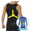 Gym Clothing men fitness vest Sauna Workout T-Shirt waist trainner quick sweat top Shapewear