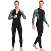 Мужчины плавать носить костюмы Diving Counting Swimesuit Long Roomves Rashguard Premium Lycra UPF50.