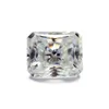 100% подлинные свободные драгоценные камни Moissanite 10CT 10 * 14 мм D Color VVS1 RUD CUT GEMS для ювелирных изделий алмазное кольцо камень