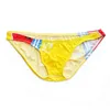 Slip en soie glacée Super mince sous-vêtements transparents taille basse Sexy Gay hommes maillot de bain bikini DM maillot de bain piscine maillot de bain585399770292
