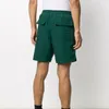 Shorts masculinos casuais calças de verão malha curta culote longo amarelo cordão hip hop streetwear calças de corrida masculinas de alta qualidade 67ob