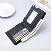 Wallets Selling Fashion Men Short Wallet Men's Multi-card Ultra-thin Trend No Zipper Coin Purse