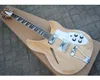 12 Strings Electric Guitars Semi hollody Body 330 381 Original Natural Wood China Guitar