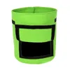 Planters potten 1 pc Verticale groente aardappel plantencontainer tuin zaailingen vaten kweken kas zaailingen zakken voor thuisgereedschap