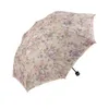 Quality Folding Umbrella For Women Travel Anti-UV Windproof Rain Flower Modish Female Sun Girl Parasol Lace Umbrellas