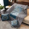 Poduszka projektant mody dekorator projektanci wzmacniacza poduszka kocowa poduszka dekoracje domu wydatki cztery pory roku