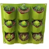 Planters & Pots 4/7/9/18/25/36/49/72 Pockets Garden Wall Hanging Planting Bags Green Plant Grow Planter Vertical Vegetable Supplies