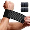 Wrist Support 2 Pcs Brace Wraps Breathable Sports Fitness Discomfort Relief Gym Wristband Strap