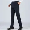 Men's Pants 2022 Men Wool Slim Fit Mens Casual Dress Business Long Korean Stretch Suit
