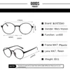 Fashion Sunglasses Frames Round Frame Optical Computer Eyeglasses Men Women Eye Glasses Trendy Myopia Unisex Transparent Eyewear