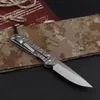 Chris Reeve Piccolo Sebenza Pieghevole Coltello Onda Modello TC4 Titanio Maniglia in lega D2 Blade Survival Outdoor Camping Hunting EDC Tools Tactical Gear Autodifesa