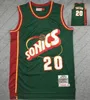 Mens Youth Seattle SuperSonics 35 Kevin Durant Mitchell & Ness White Hardwood Classics 2007-08 Jersey