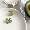 Baumeln Kronleuchter 2022 Koreanische Nette Harz Acryl Avocado Farbe Ohr Clips Sommer Baumelnden Ohrringe Frauen Mode Zubehör Schmuck Mädchen