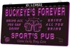 LC0522 Uw Names Light Sign Forever Sport's Pub Kom Vroeg verblijf Late Beer Bar 3D Gravure