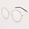 Montature per occhiali da sole alla moda Veshion Occhiali rotondi Uomo Donna Occhiali da vista vintage Retro lega trasparente Occhiali da vista trasparenti Po241p