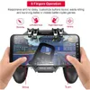 AK77 Gamepad a sei dita Android PUBG Mobile Controller L1 R1 Shooter Trigger Fire Joystick Game pad