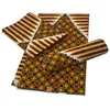 Mjukt bomull Veritable Real Wax Ankara Tryck Batik Tyg Afrika Sy Klänning Craft Material Tissu Patchwork Garment Accessory 210702