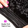 Human Hair Bulks 100% Unprocessed Virgin Brazilian Kinky Curly 3 Bundles Weave Weft For Black Women Natural 28 30 32 Inch