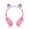 CT-950 Kablosuz Kulaklık Kabarcık Pop Fidget Sevimli Kedi Kulak Kulaklık Bluetooth Stereo Kulaklık Stres Rahatlatmak Gökkuşağı Kabarcık Fidget Oyuncaklar DHL
