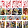 جديد اليابانية أنيمي أشوابق البطاقات الشيطنة slayer مجموعات بطاقة الطفل kimetsu لا يبايا المقتنيات معركة للأطفال اللعب g220311