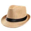 Boinas Primavera Verano Retro hombres sombreros Fedoras Top Jazz Plaid sombrero adulto Bowler versión clásica Chapeau Unisex mujeres hombres gorra Delm22