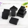 24pcs Jewelry Box for Necklace Earrings Ring Bracelet Box Engagement Christmas Gift Packaging Paper Jewellery Organizer Display 211012