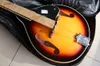 El yapımı Masif Ahşap Mandolin Enstrüman Sunburst 111223