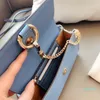 2022 Fashion Women Shoulder Bags Lady Classic Ring Chain Crossbody Small Totes Top Quality Girl Handbags Delicate Gift with Box