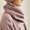Winter Women Fashion Wełniane Kurtki Eleganckie Solidne Wyłącz Kołnierz Płaszcz Kobiet Ciepłe mieszanki 11920301 210527