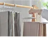 5 in 1 Home Multi-functional Trouser Storage Rack Adjustable Pants Tie Storaging Shelf Closet Organizer Stainless Steel Clothes Hanger