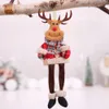 2021 Nouveaux décorations de Noël décorations de Noël pendentif pendentif poupée peluche suspendue jambes vieil homme