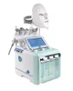 7 in 1 최신 LED 라이트 테라피 휴대용 산소 제트 얼굴 Dermabrasion 블랙 헤드 리무버 Hydradermabrasion 피부 Hydra Dermabrasion 기계 강화