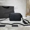 أعلى جودة جلد طبيعي لو كاميرا صغيرة حقيبة الكتف المرأة الرجال حمل حقائب crossbody الفاخرة مصمم mylon الأزياء التسوق محفظة القضية