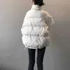 Vinter Kvinnors Jacka Koreanska Stil Beige Vadderad Puffer Coat Parkas Varm Casual Ropa Mujer Invierno Höstkläder för Kvinna 210625