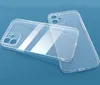 Toppkvalitet Slitstarkt transparent Soft Silicone TPU Telefon Fodral för iPhone 13 12 Mini 11 Pro XS Max XR X 8 7 Plus Clear Protect Case Back Cover