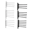 Towel Racks Space Aluminum Rack Moveable Multiple Rod Holder Shelf Organizer For Home El Hanger Bathroom Storage