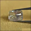 Loose Diamonds Jewelry Lotusmaple Ship 0.5 - 10Ct Radiant Lab Moissanite Ice Crushed Cut Top Grade D Color Fl Clarity Certified Stone Each O