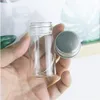 30 * 60 * 21mm 25ml glasflaskor Aluminiumlock Tomt transparent Clear Gift Wishing Jars 50PCSlotGood Qty