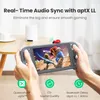 Schakel Bluetooth 5.0 Audio 3.5mm zenderadapter voor ontvanger Nintendo Schakelaar APTX LL Draadloze zender