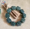 Bracelet porte-bonheur en perles de jade hotan du Xinjiang, avec livraison gratuite, ping